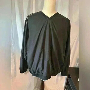 Badger Men’s Sz 2xL Black Pullover Lined. Cuffed. V-neck